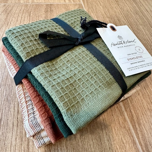 Hearth & Hand Magnolia Fall Dishcloths Set of 4 - Picture 6 of 10